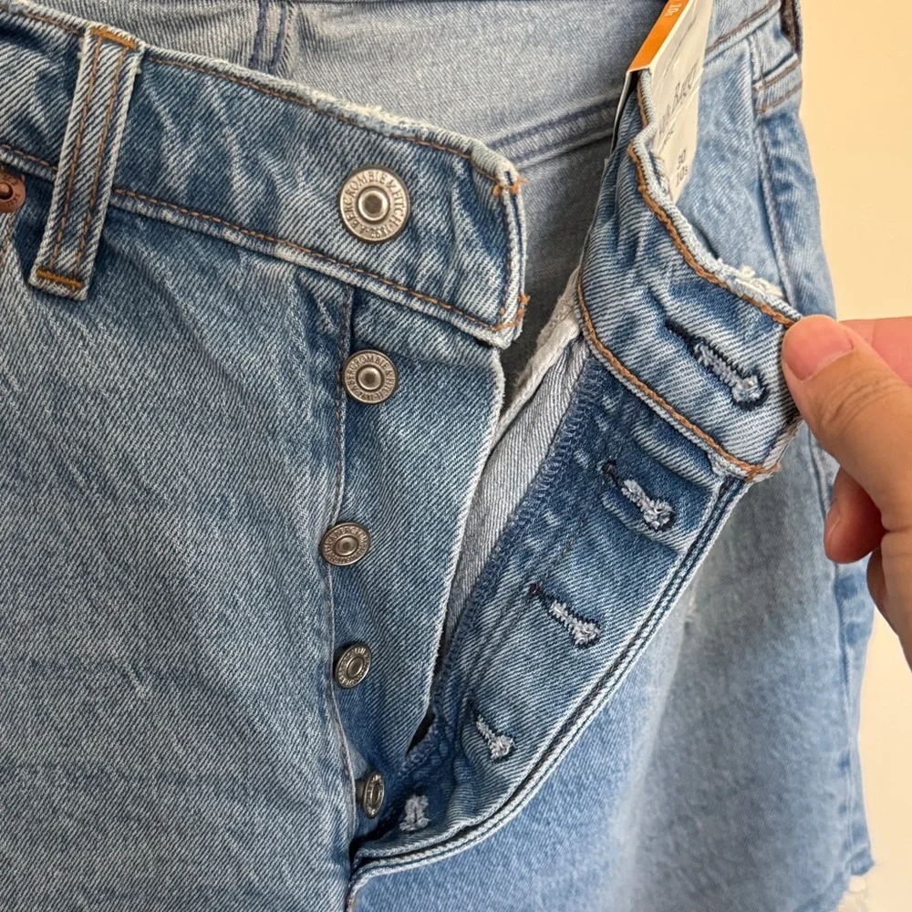 Abercrombie & Fitch 90s Baggy Low Rise women’s Jeans sz 30 short NWT $100 msrp